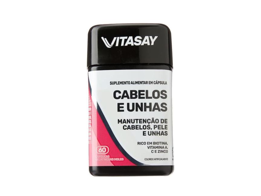 Suplemento Alimentar Cabelos e Unhas – Vitasay